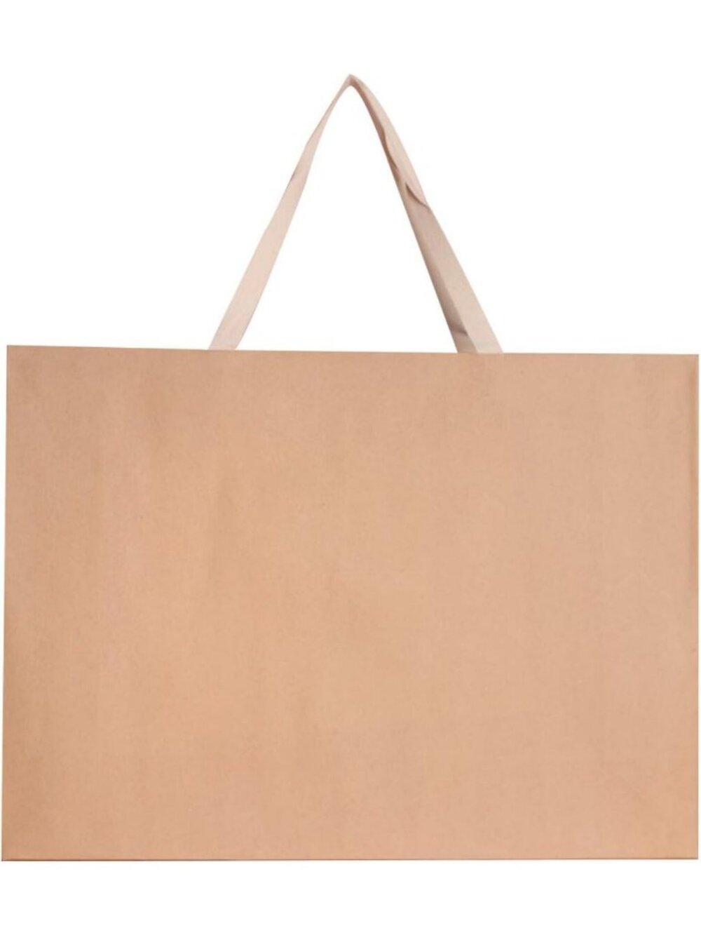 Extra Large Natural Brown Paper Gift Bags - 6pcs Jumbo Thick & Sturdy